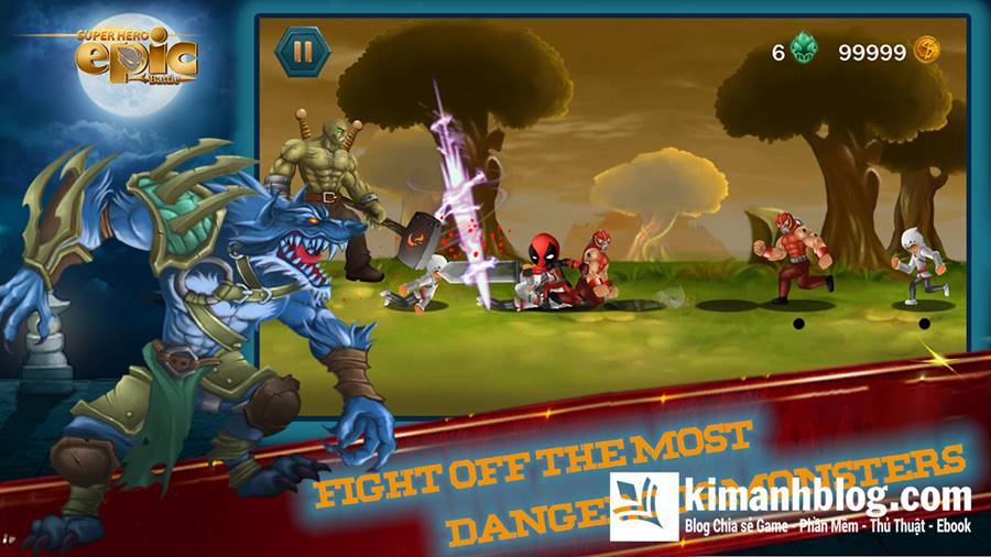 download game stickman fight super hero epic battle mod
